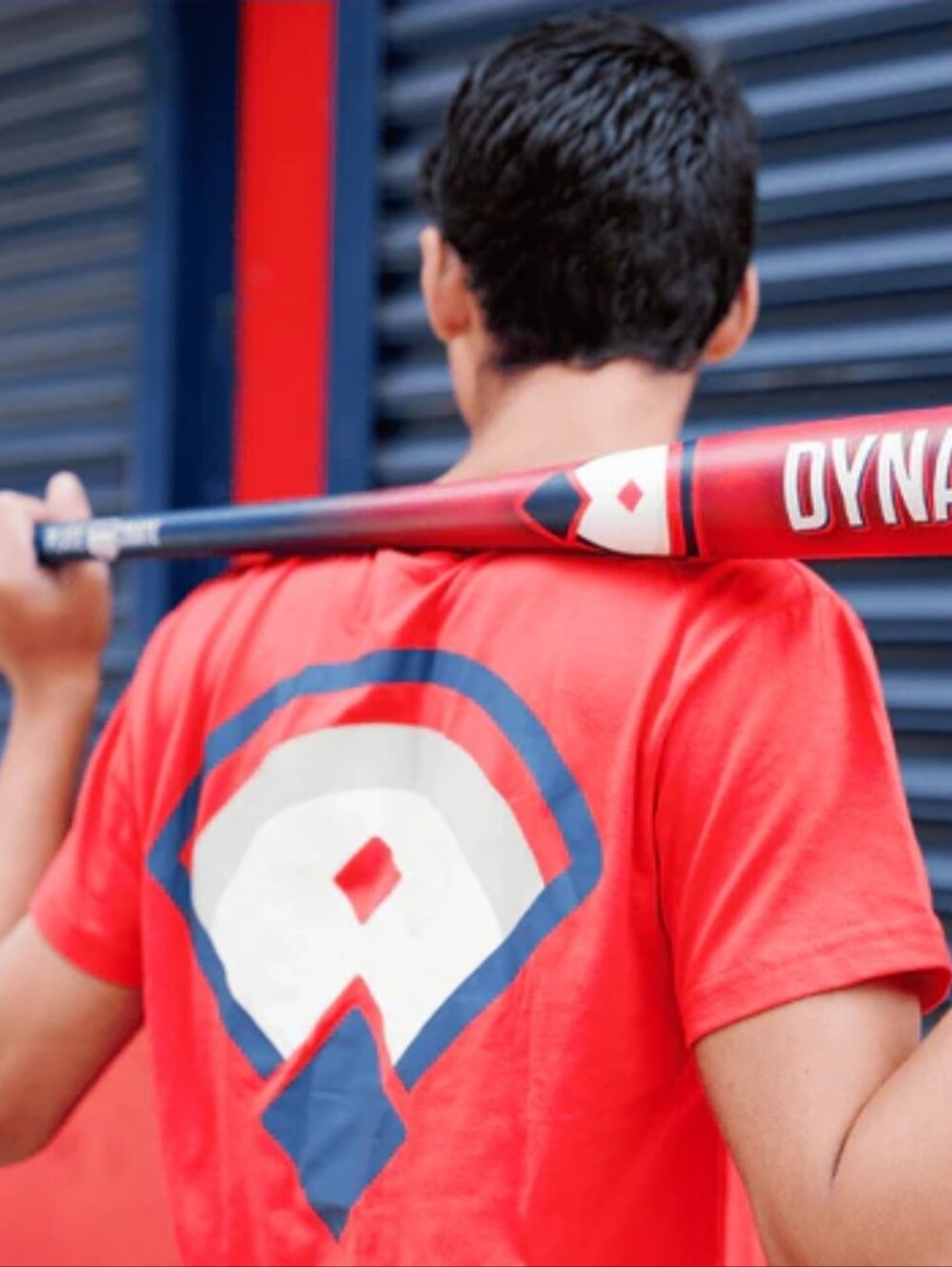 Plate Crate Baseball Diamond T-shirt Red